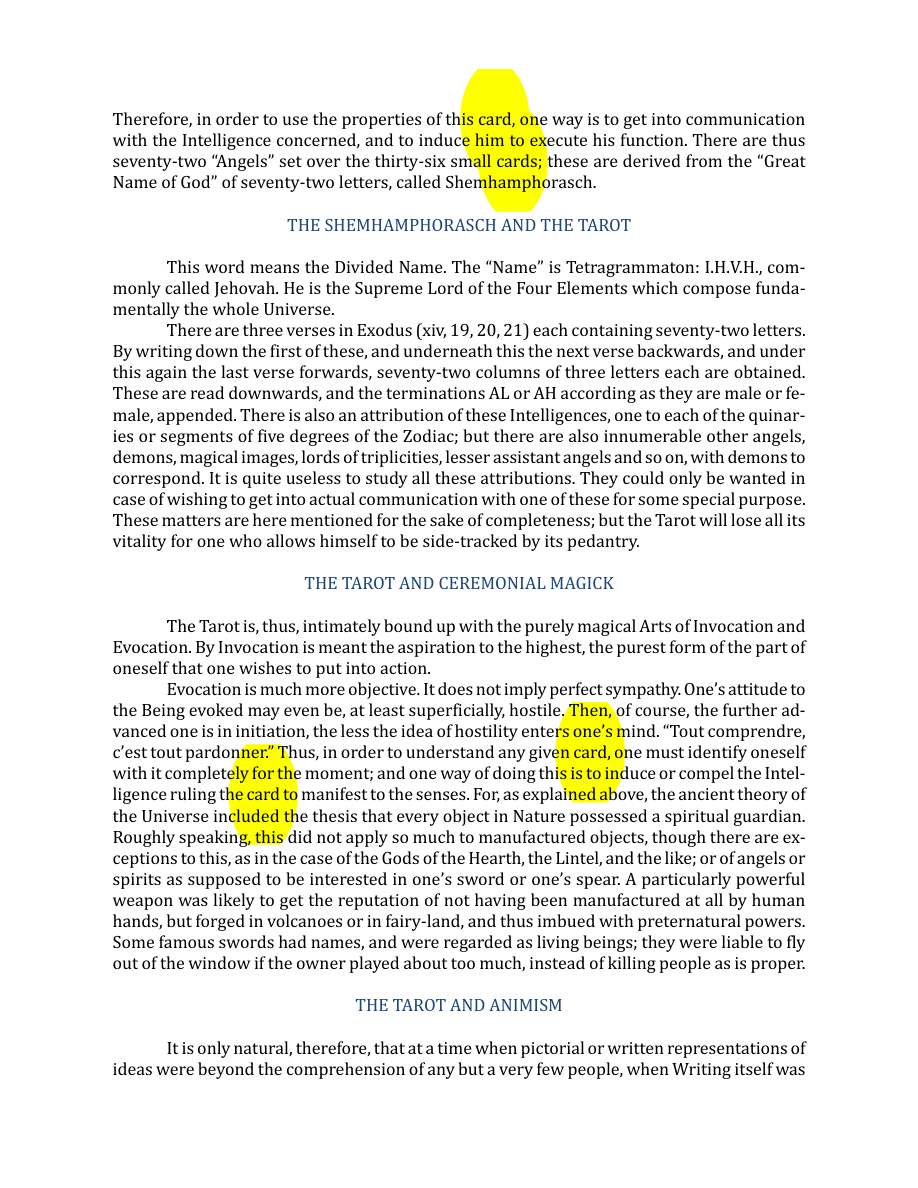 Original scan of The Book of Thoth, PDF page 42
