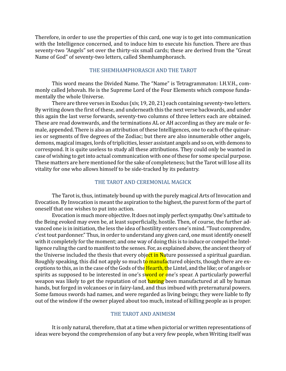 Original scan of The Book of Thoth, PDF page 42