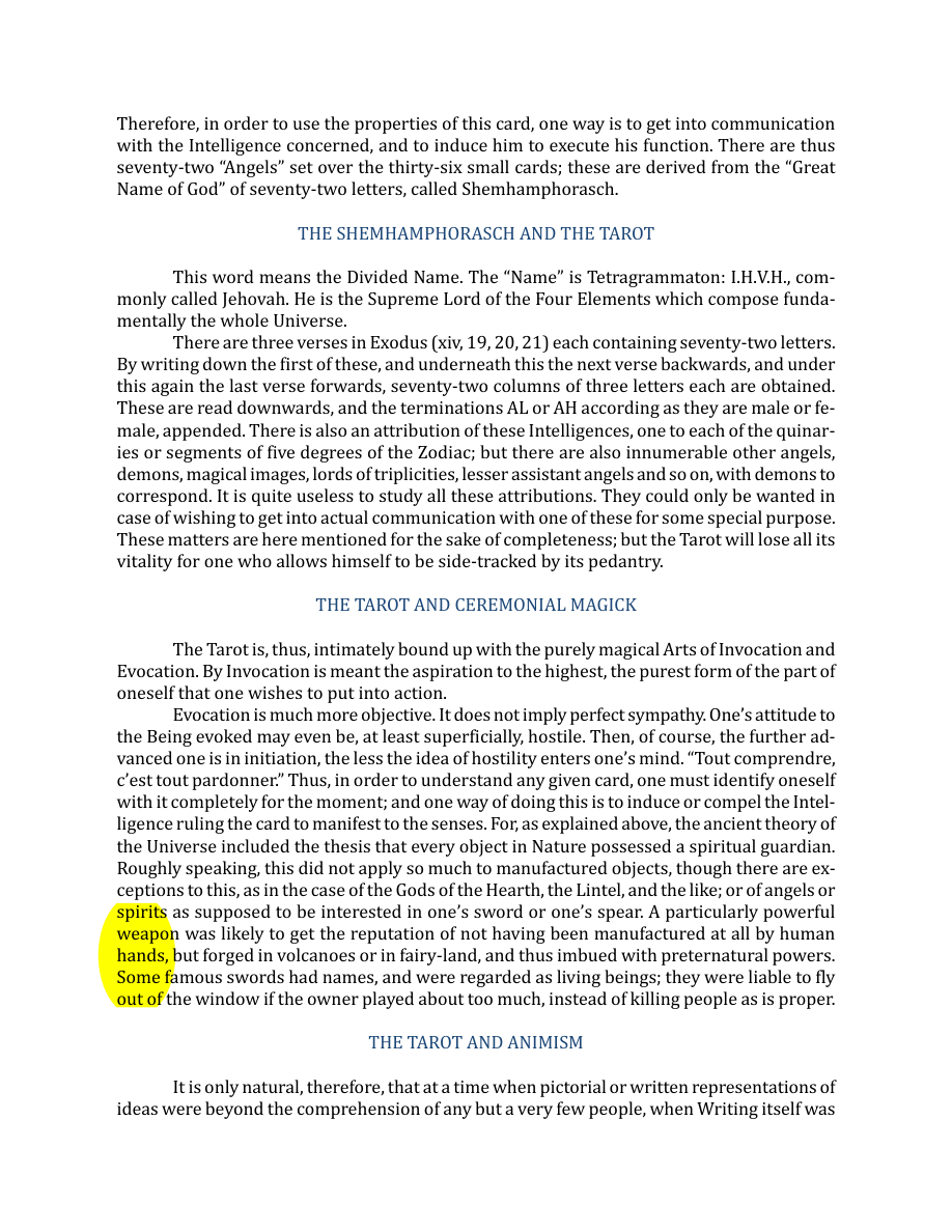 Original scan of The Book of Thoth, PDF page 42