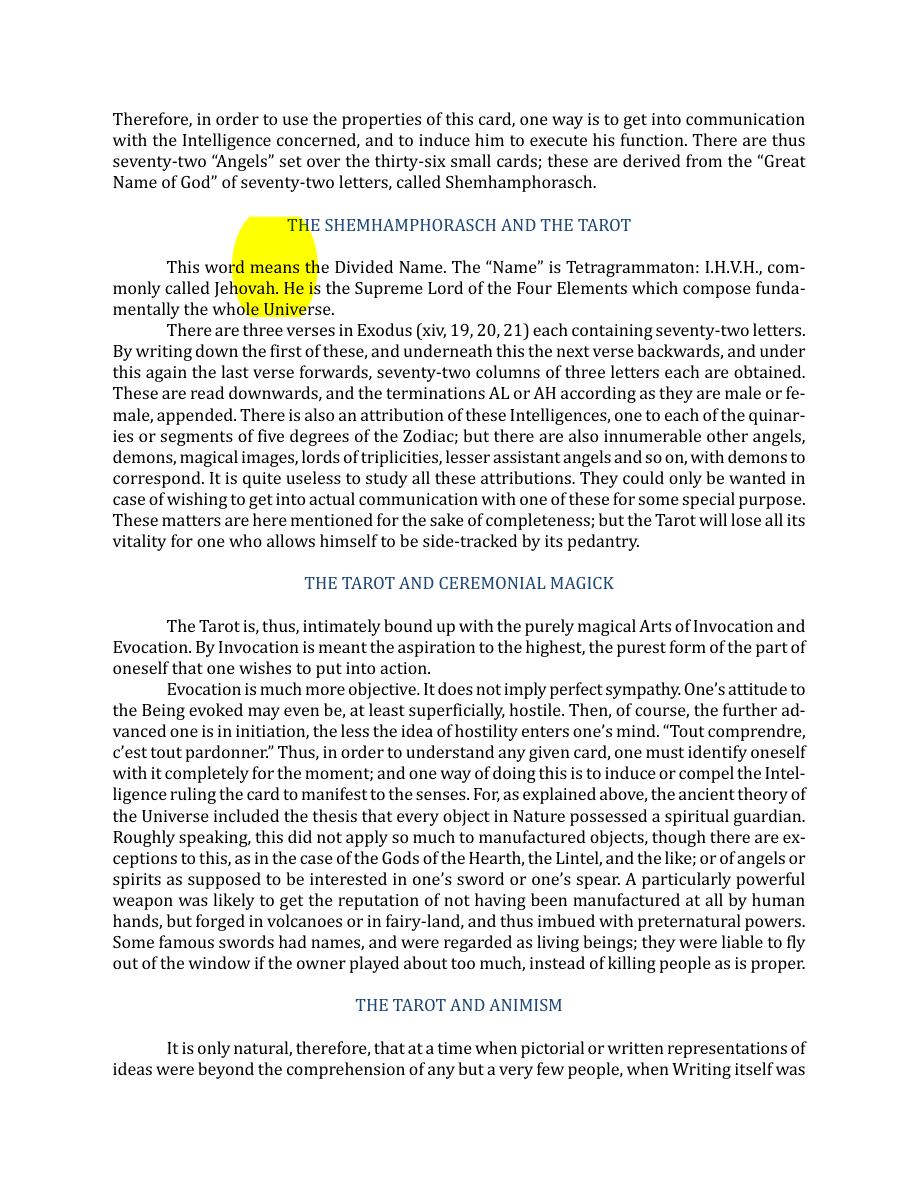 Original scan of The Book of Thoth, PDF page 42