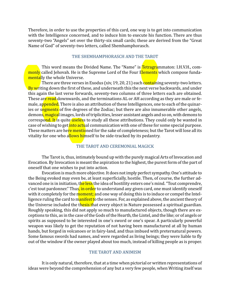 Original scan of The Book of Thoth, PDF page 42