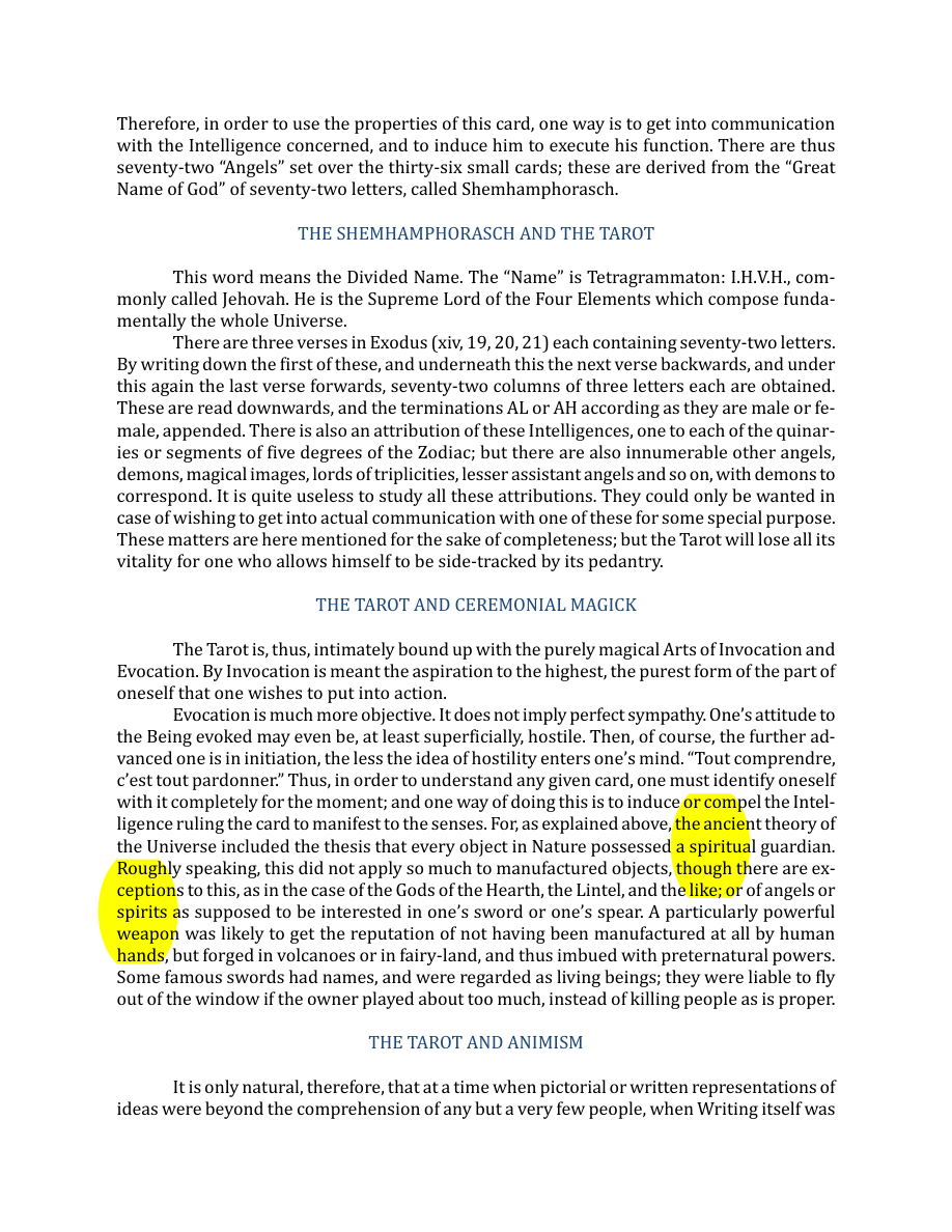 Original scan of The Book of Thoth, PDF page 42