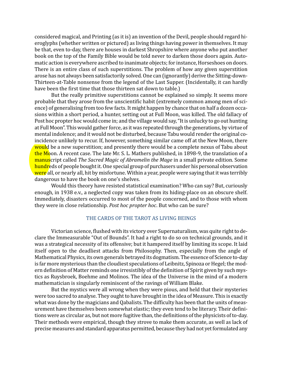Original scan of The Book of Thoth, PDF page 43