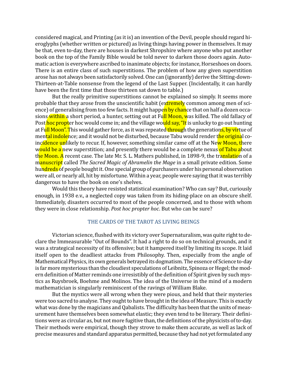 Original scan of The Book of Thoth, PDF page 43