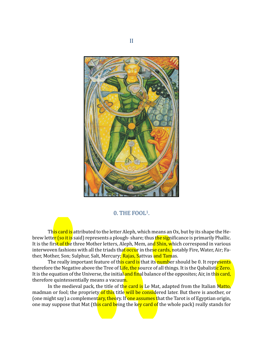 Original scan of The Book of Thoth, PDF page 47