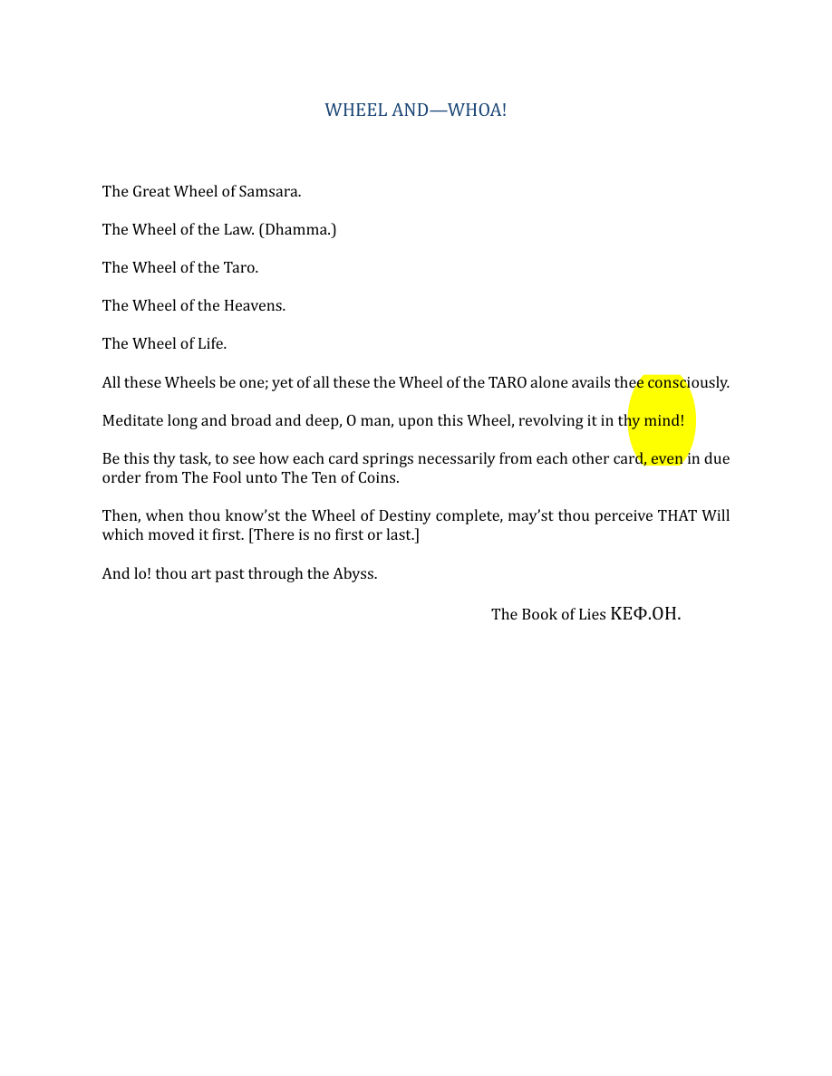 Original scan of The Book of Thoth, PDF page 5