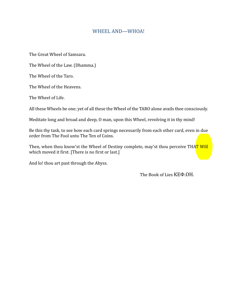 Original scan of The Book of Thoth, PDF page 5