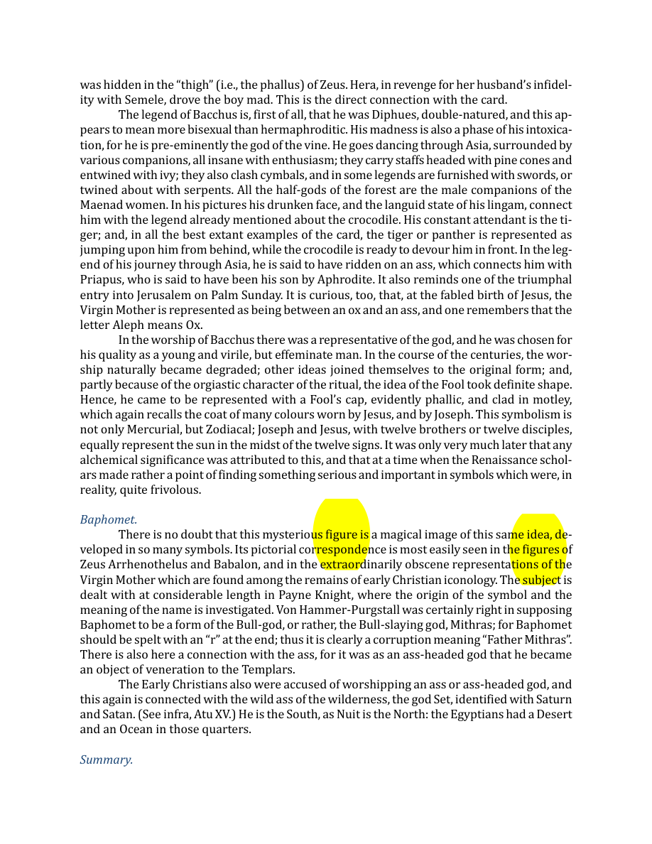Original scan of The Book of Thoth, PDF page 56