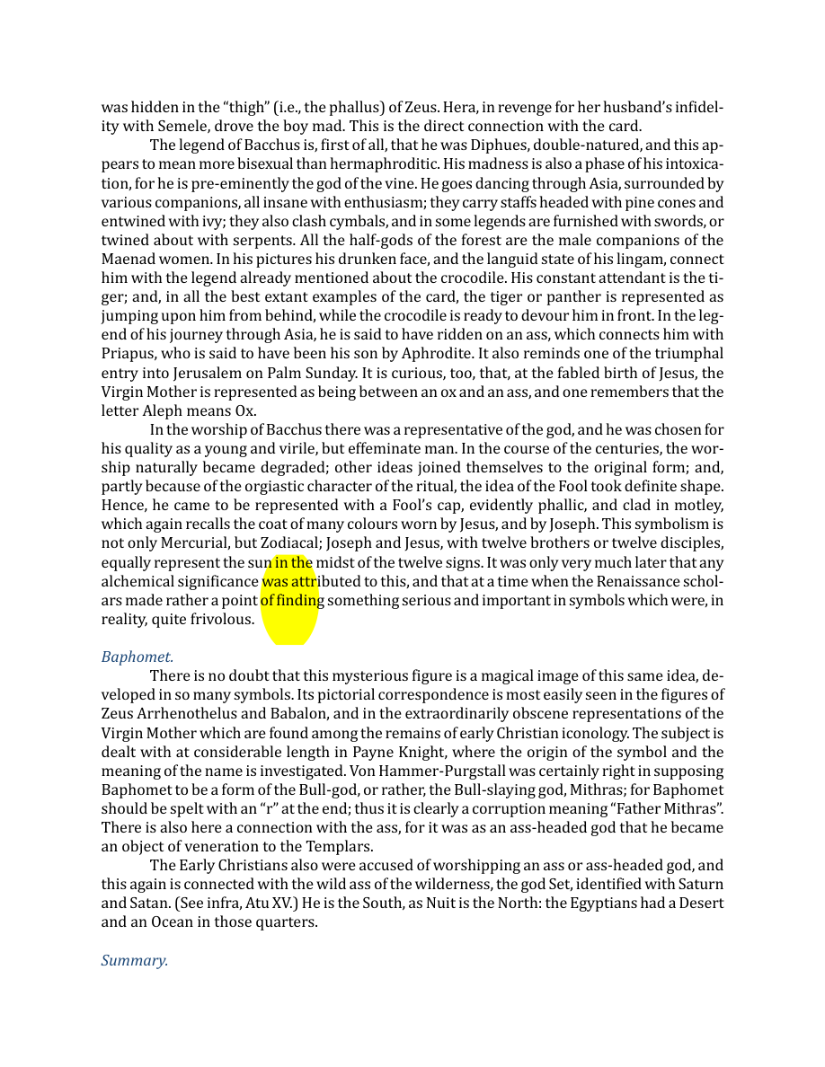 Original scan of The Book of Thoth, PDF page 56