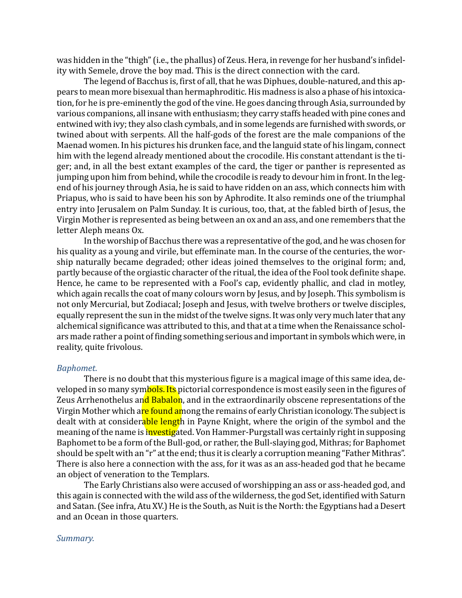 Original scan of The Book of Thoth, PDF page 56