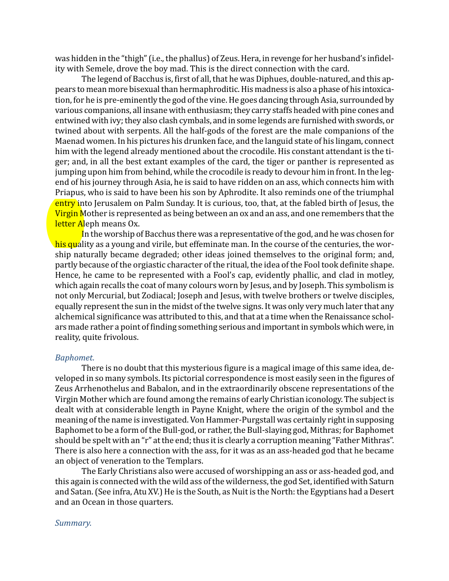 Original scan of The Book of Thoth, PDF page 56