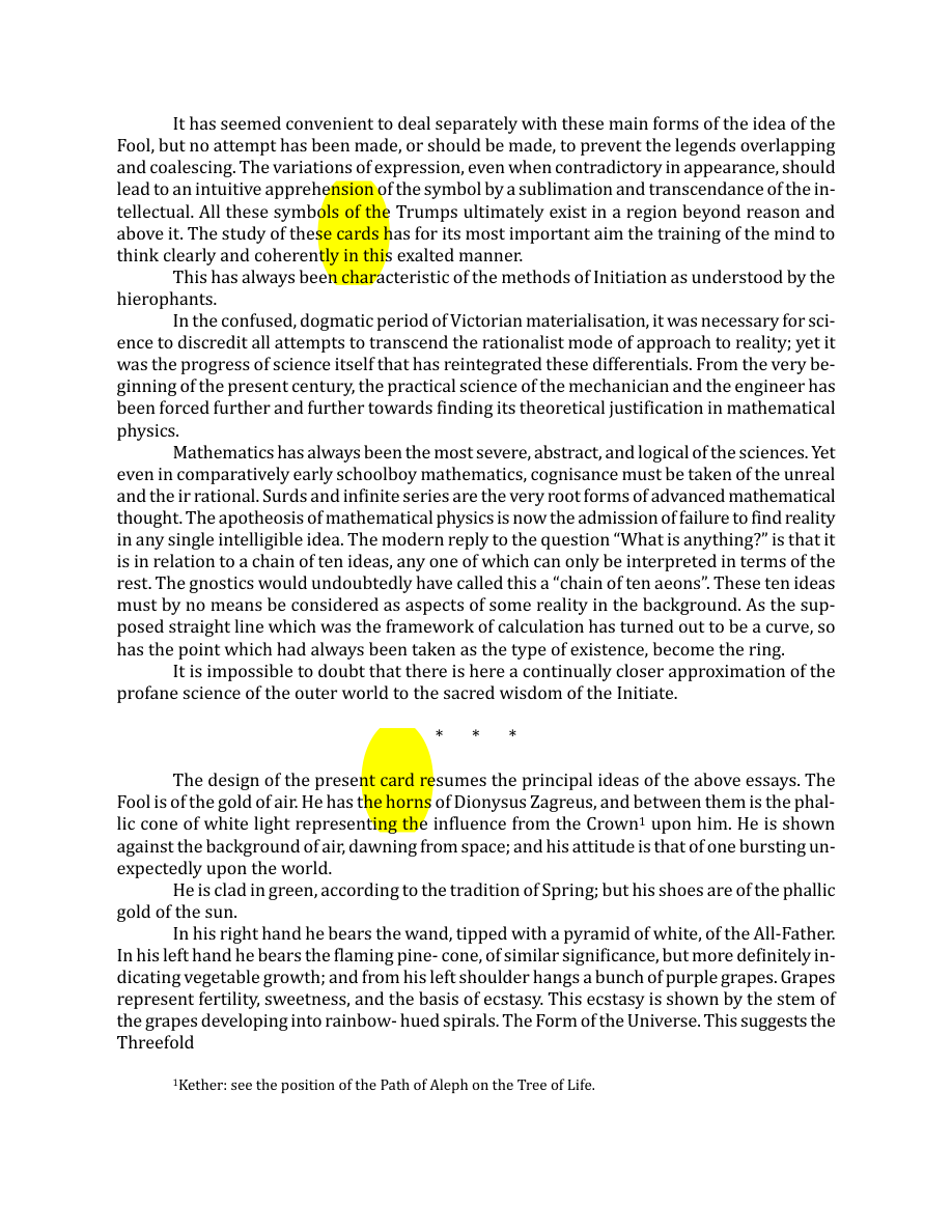 Original scan of The Book of Thoth, PDF page 57