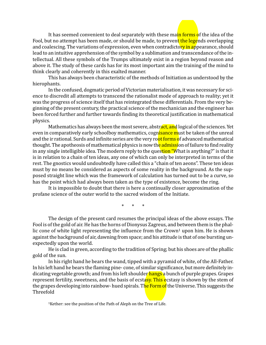 Original scan of The Book of Thoth, PDF page 57