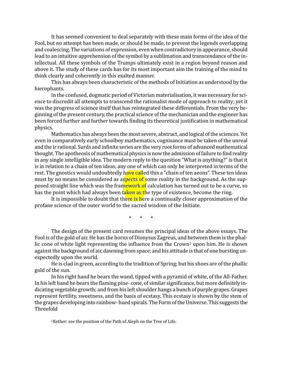 Original scan of The Book of Thoth, PDF page 57