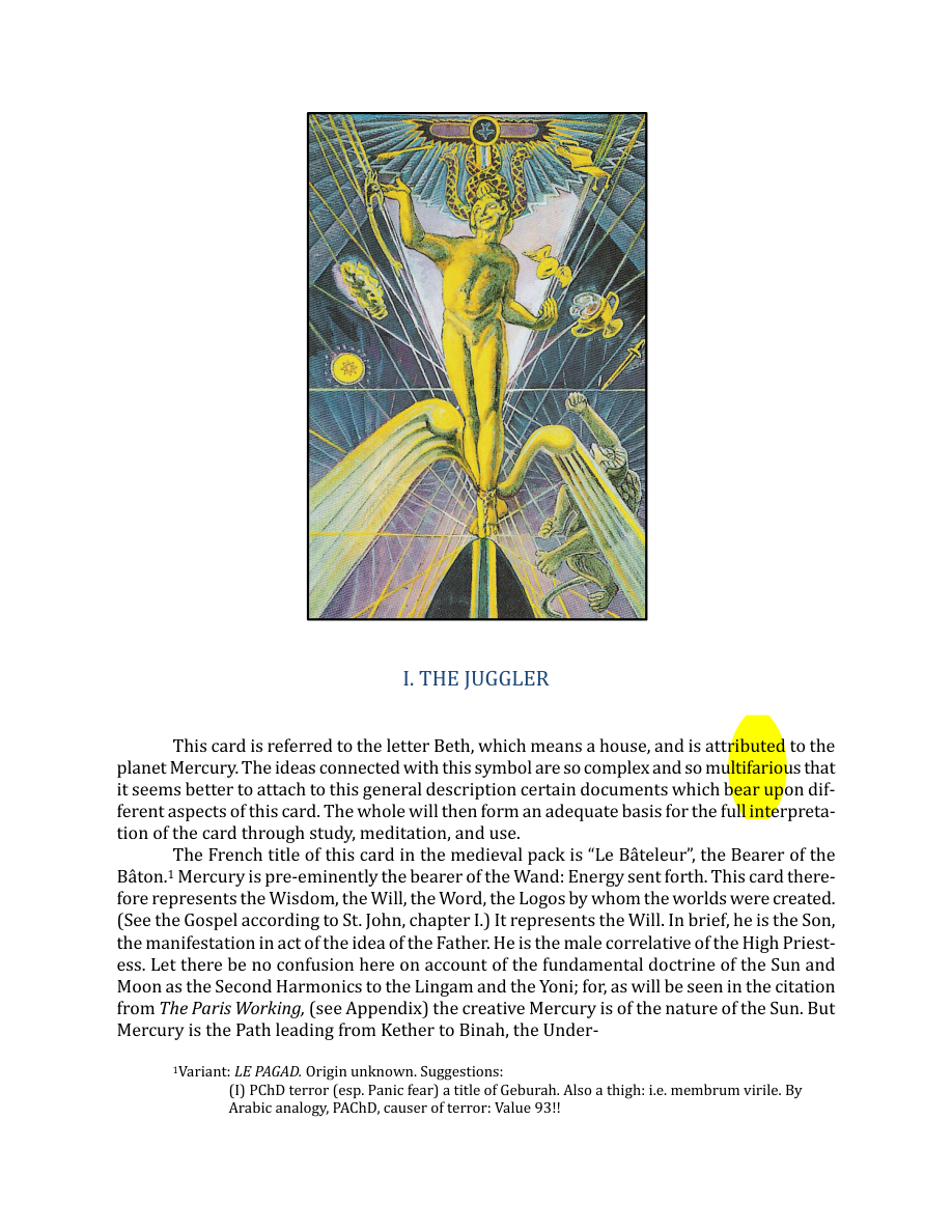 Original scan of The Book of Thoth, PDF page 59