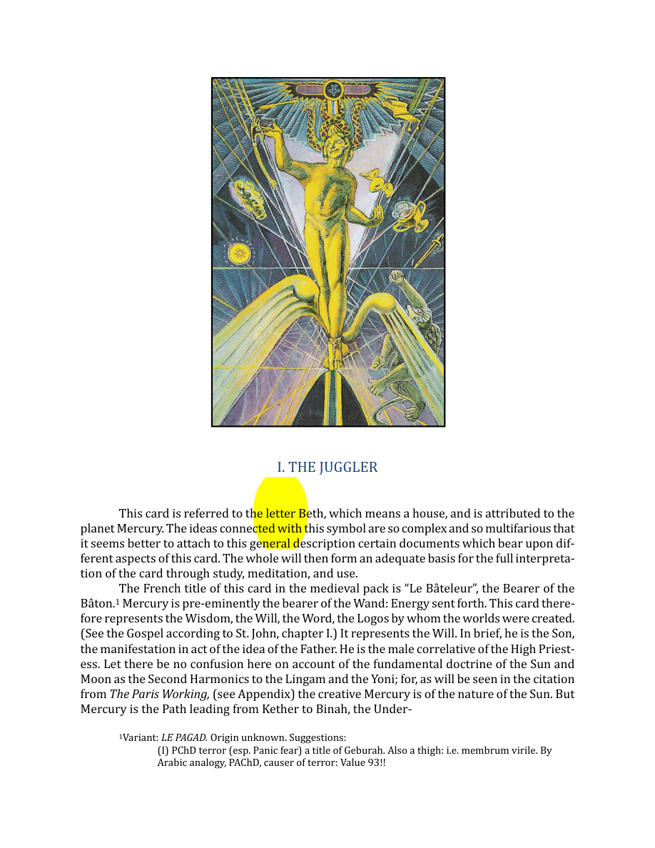 Original scan of The Book of Thoth, PDF page 59
