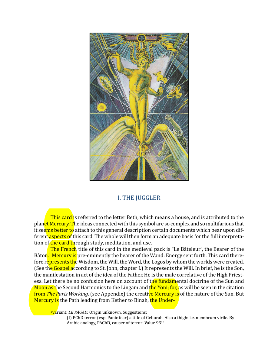 Original scan of The Book of Thoth, PDF page 59