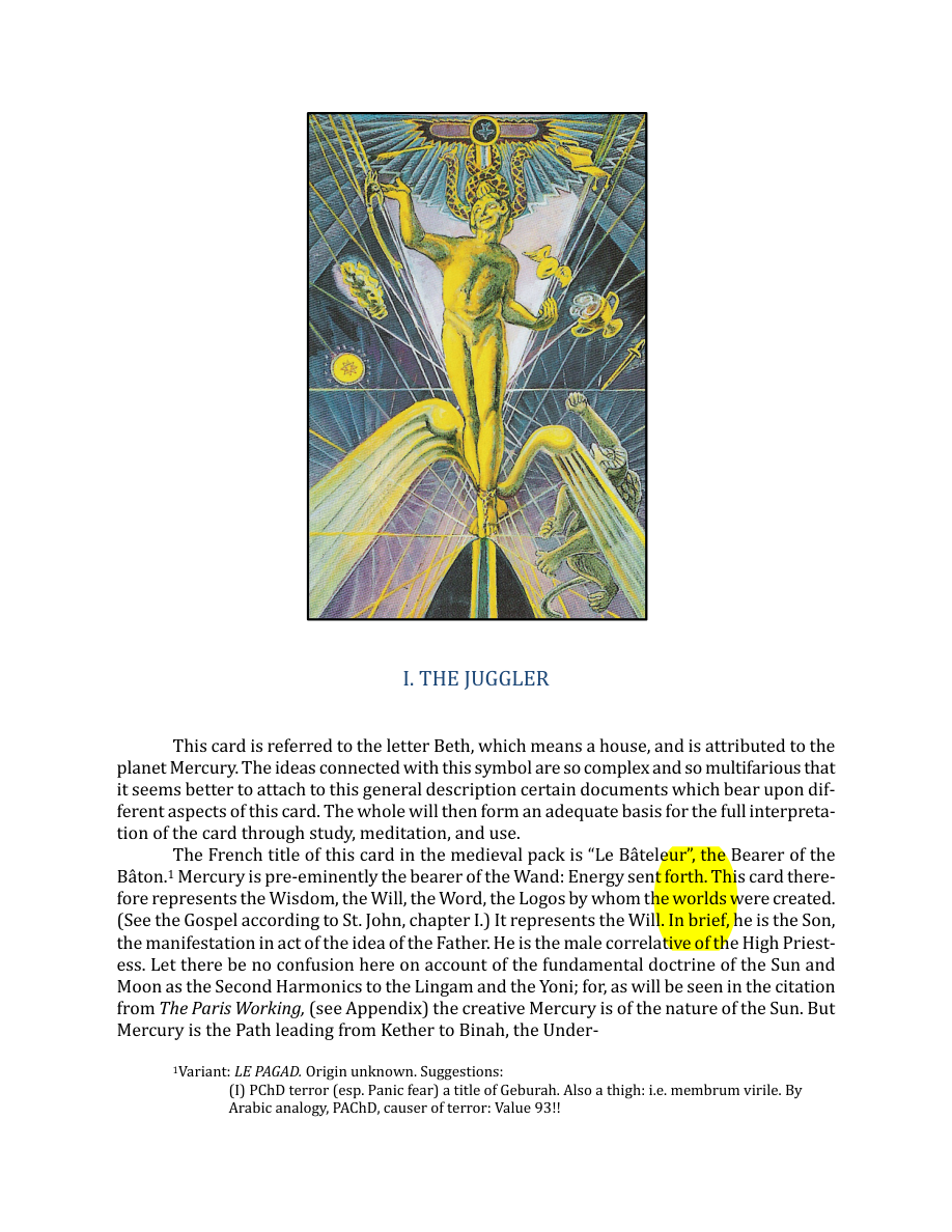Original scan of The Book of Thoth, PDF page 59
