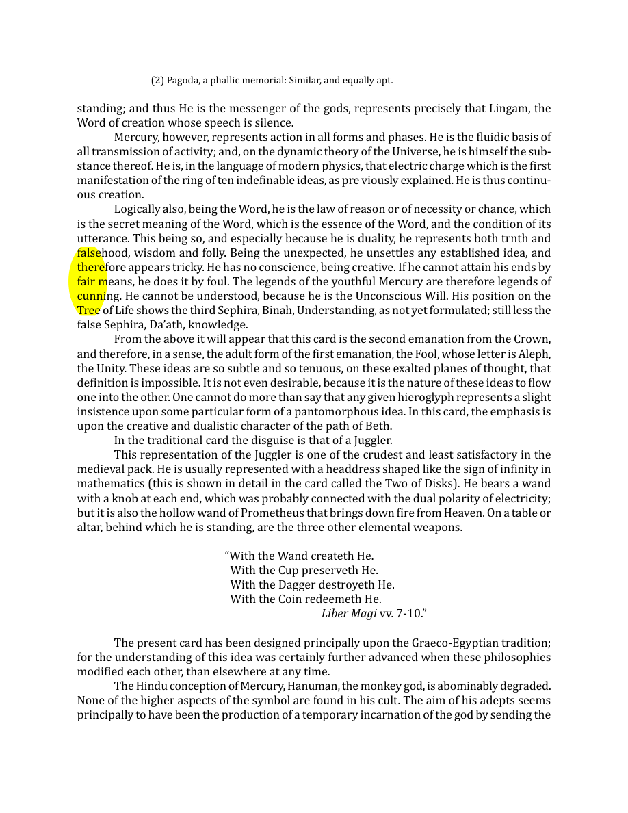 Original scan of The Book of Thoth, PDF page 60