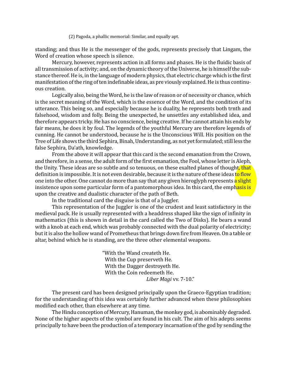 Original scan of The Book of Thoth, PDF page 60