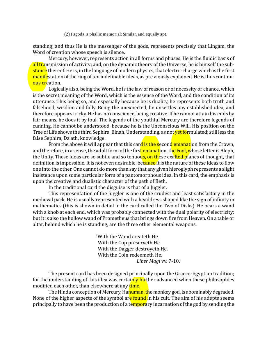 Original scan of The Book of Thoth, PDF page 60