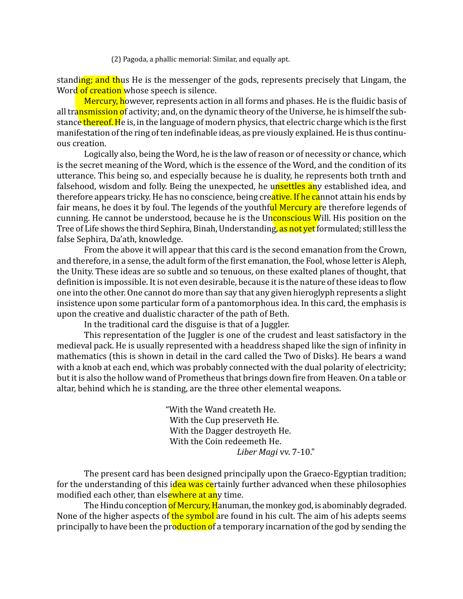 Original scan of The Book of Thoth, PDF page 60