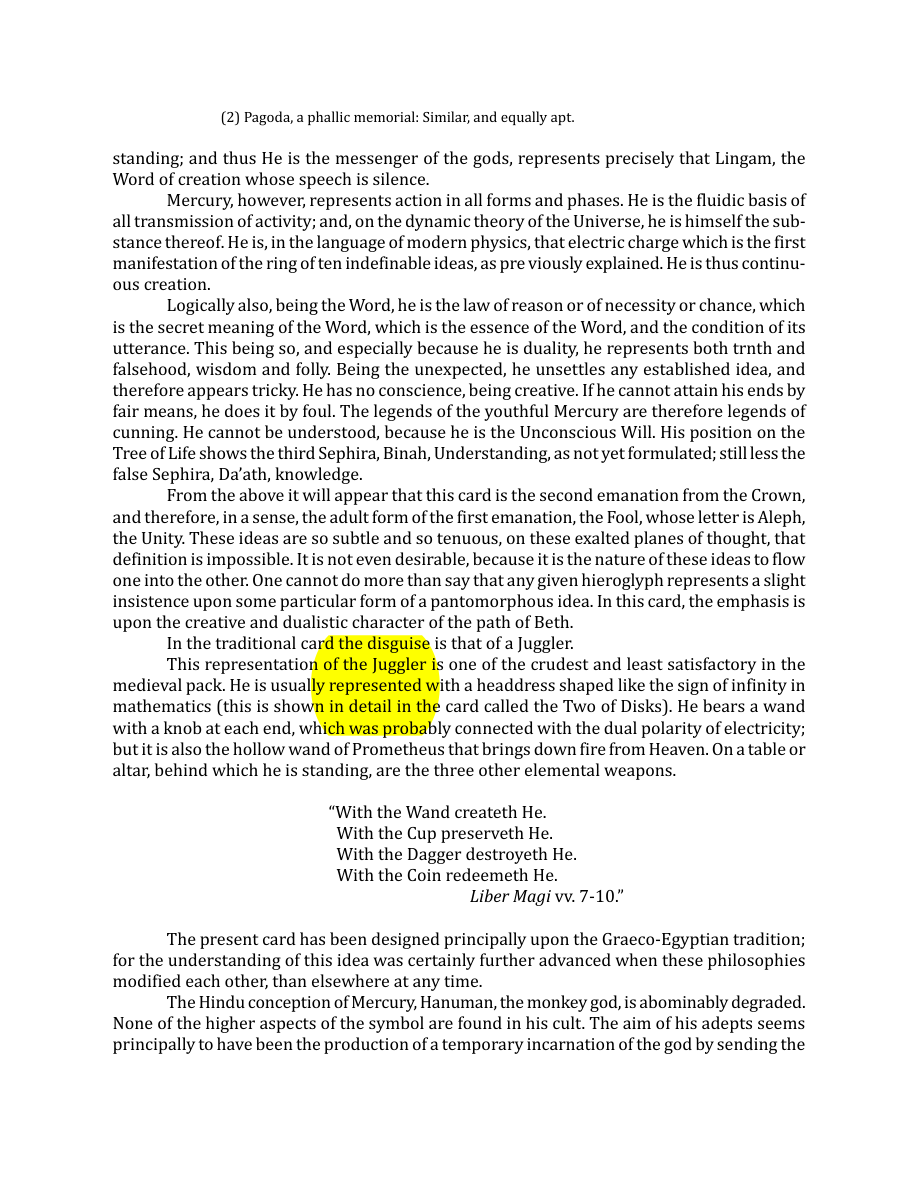 Original scan of The Book of Thoth, PDF page 60