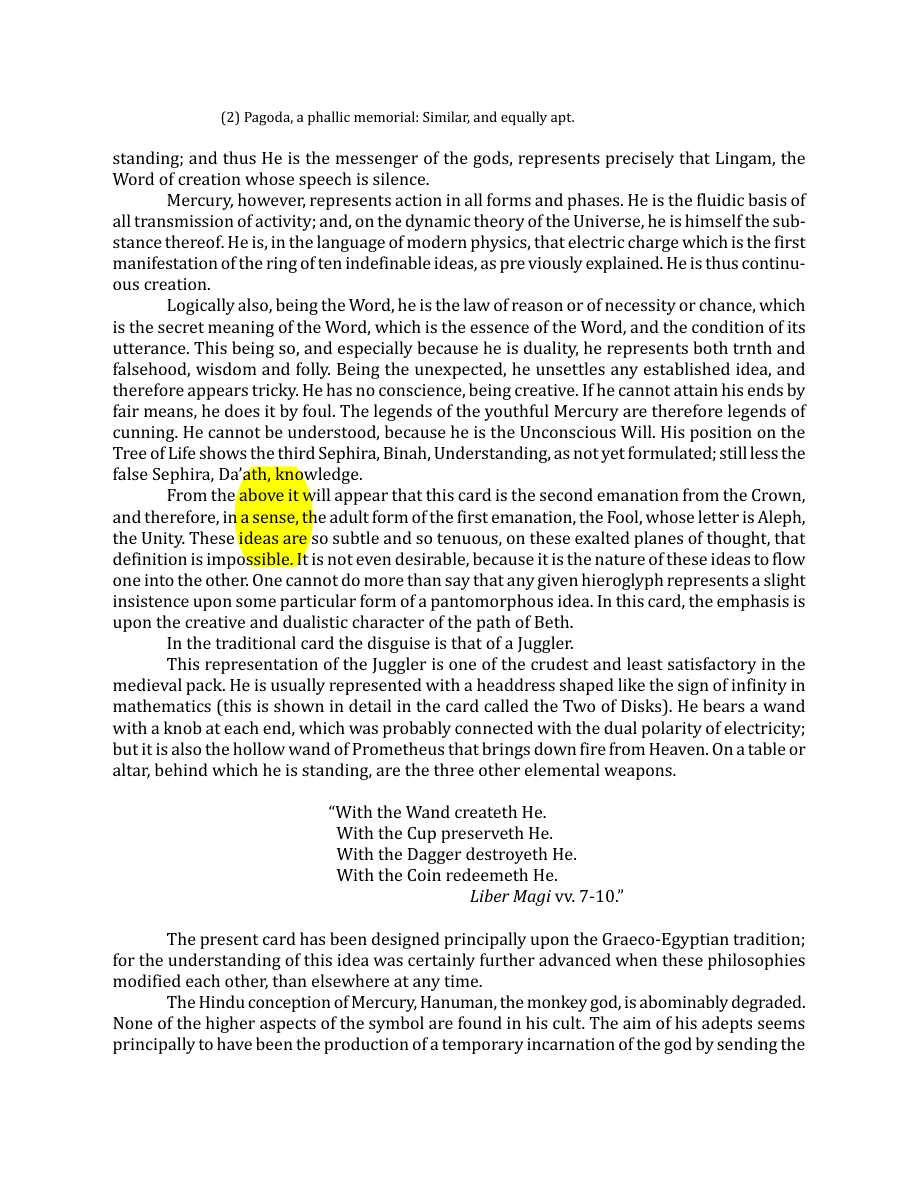 Original scan of The Book of Thoth, PDF page 60