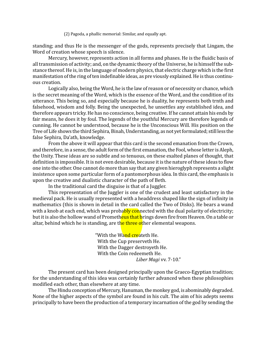 Original scan of The Book of Thoth, PDF page 60