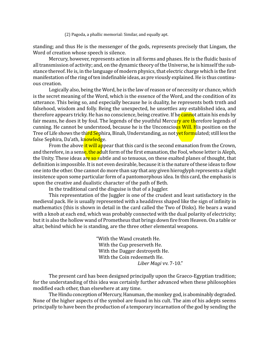 Original scan of The Book of Thoth, PDF page 60