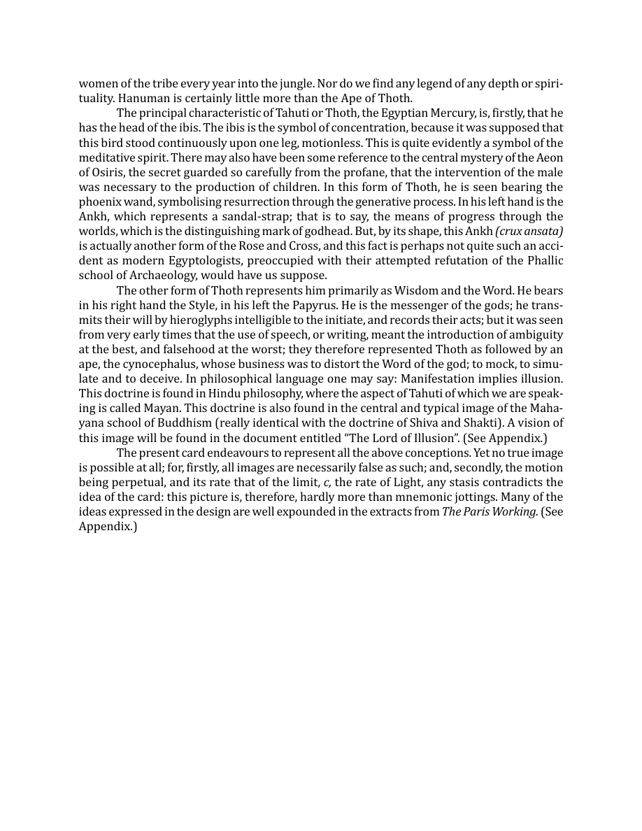 Original scan of The Book of Thoth, PDF page 61