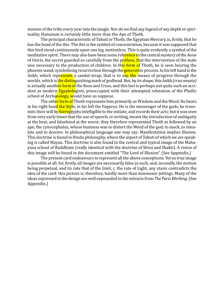 Original scan of The Book of Thoth, PDF page 61