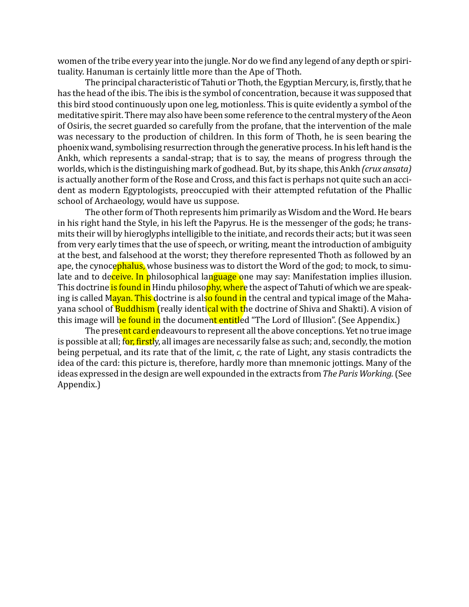 Original scan of The Book of Thoth, PDF page 61