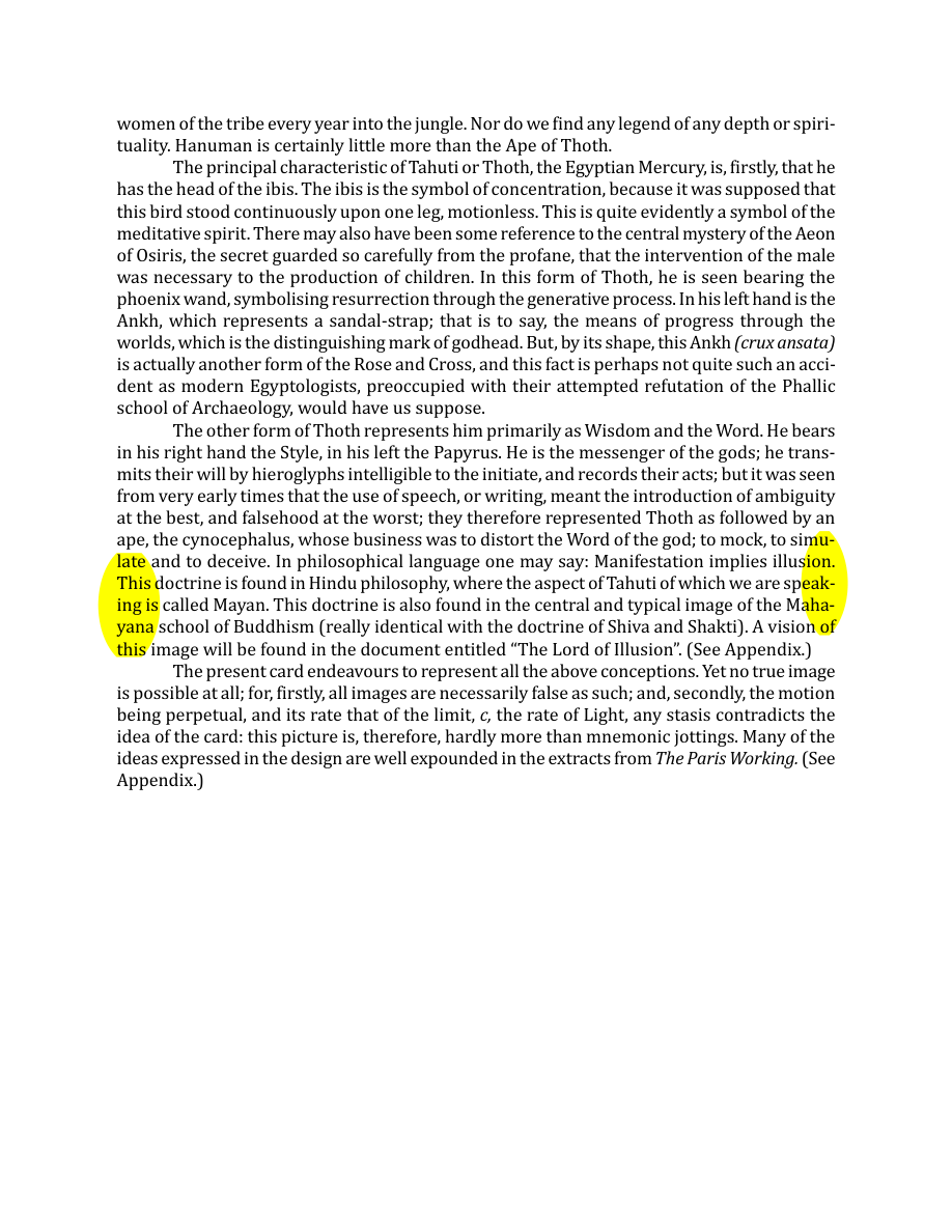 Original scan of The Book of Thoth, PDF page 61