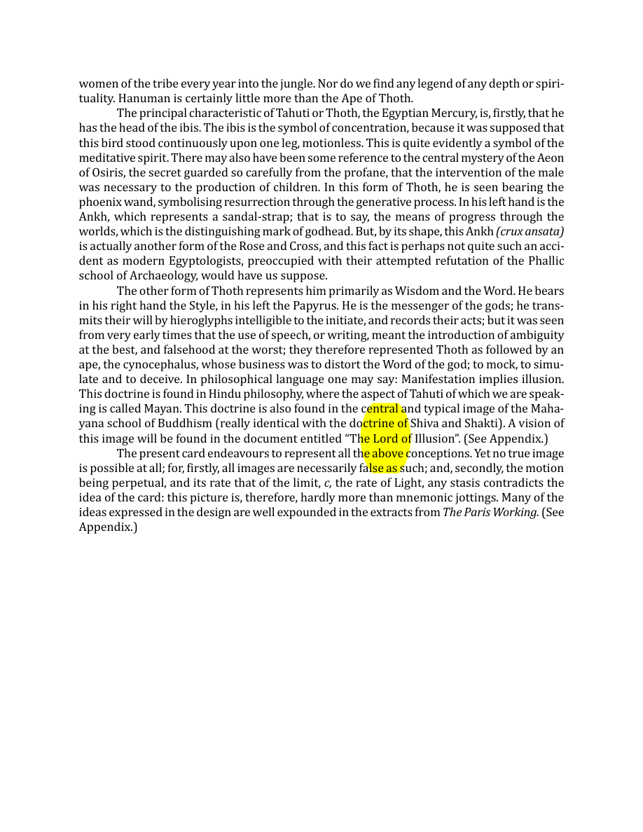 Original scan of The Book of Thoth, PDF page 61