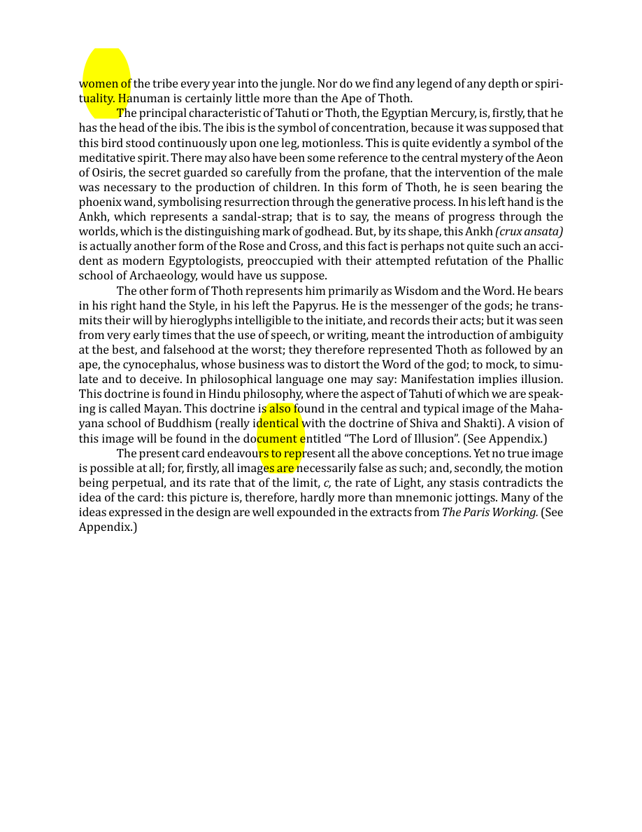 Original scan of The Book of Thoth, PDF page 61