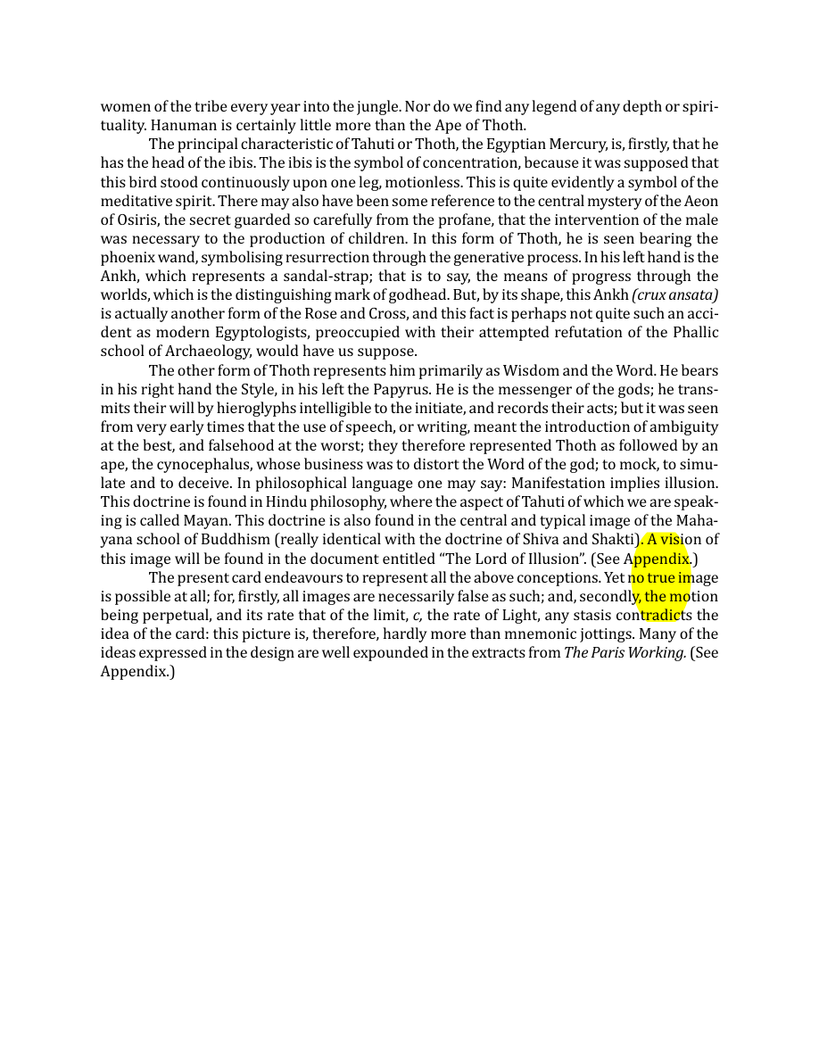 Original scan of The Book of Thoth, PDF page 61