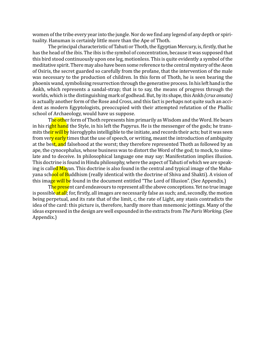 Original scan of The Book of Thoth, PDF page 61