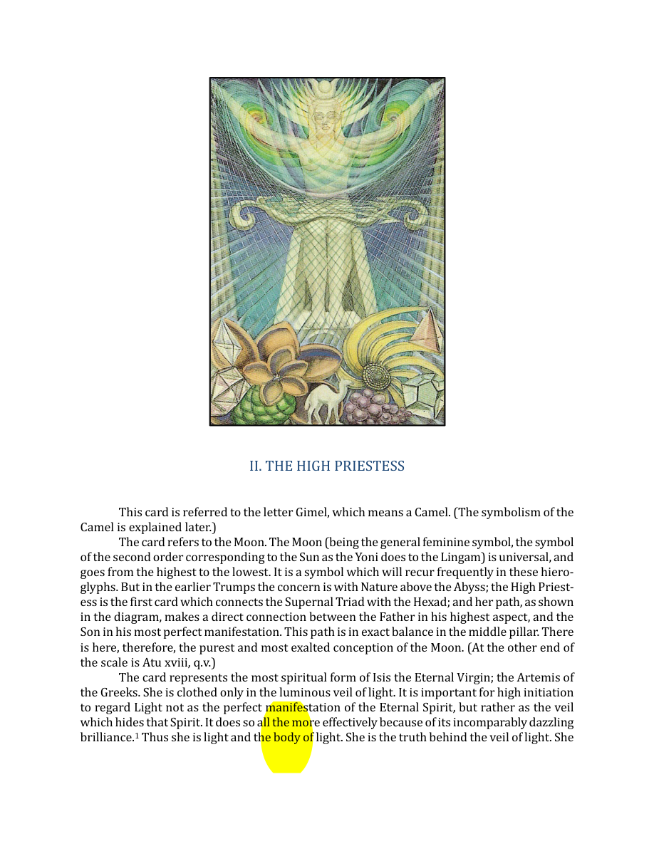 Original scan of The Book of Thoth, PDF page 62
