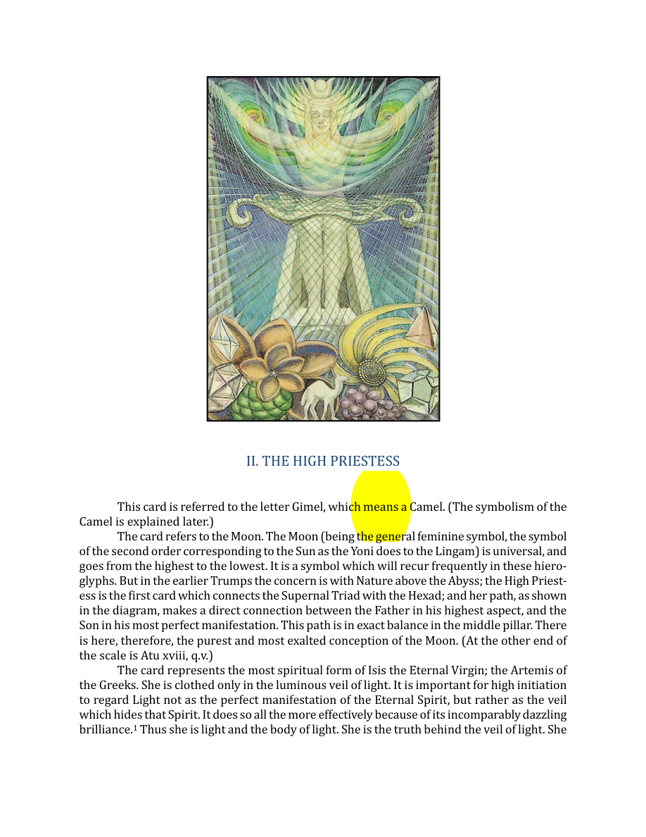 Original scan of The Book of Thoth, PDF page 62