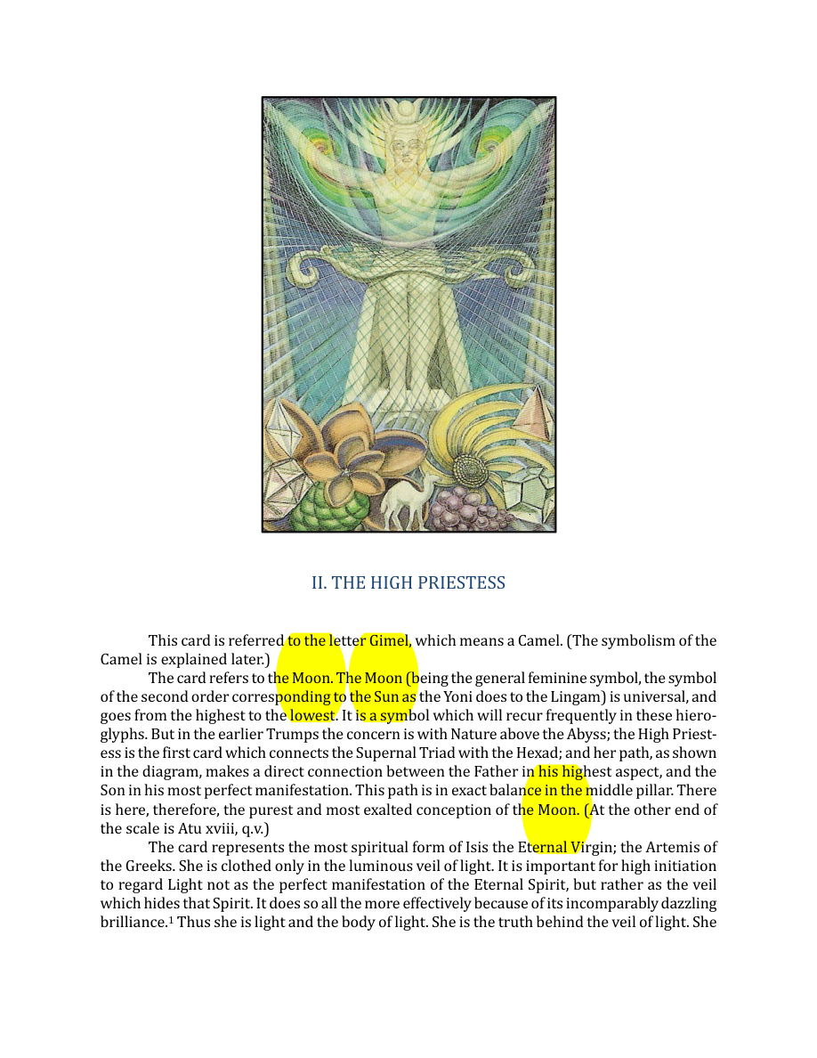Original scan of The Book of Thoth, PDF page 62