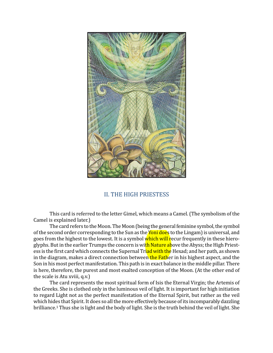 Original scan of The Book of Thoth, PDF page 62
