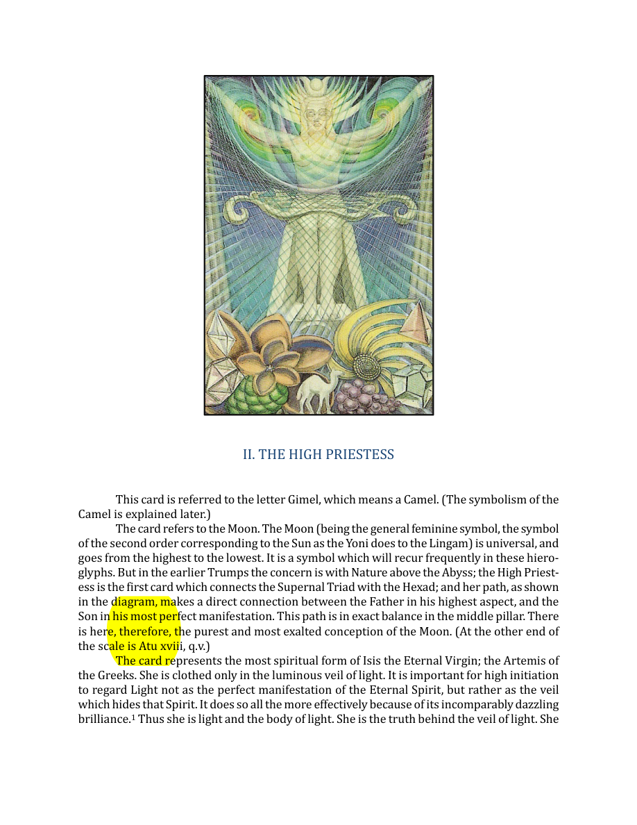 Original scan of The Book of Thoth, PDF page 62
