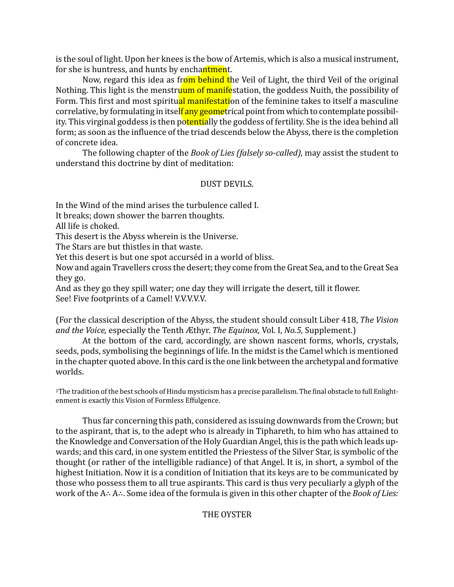 Original scan of The Book of Thoth, PDF page 63