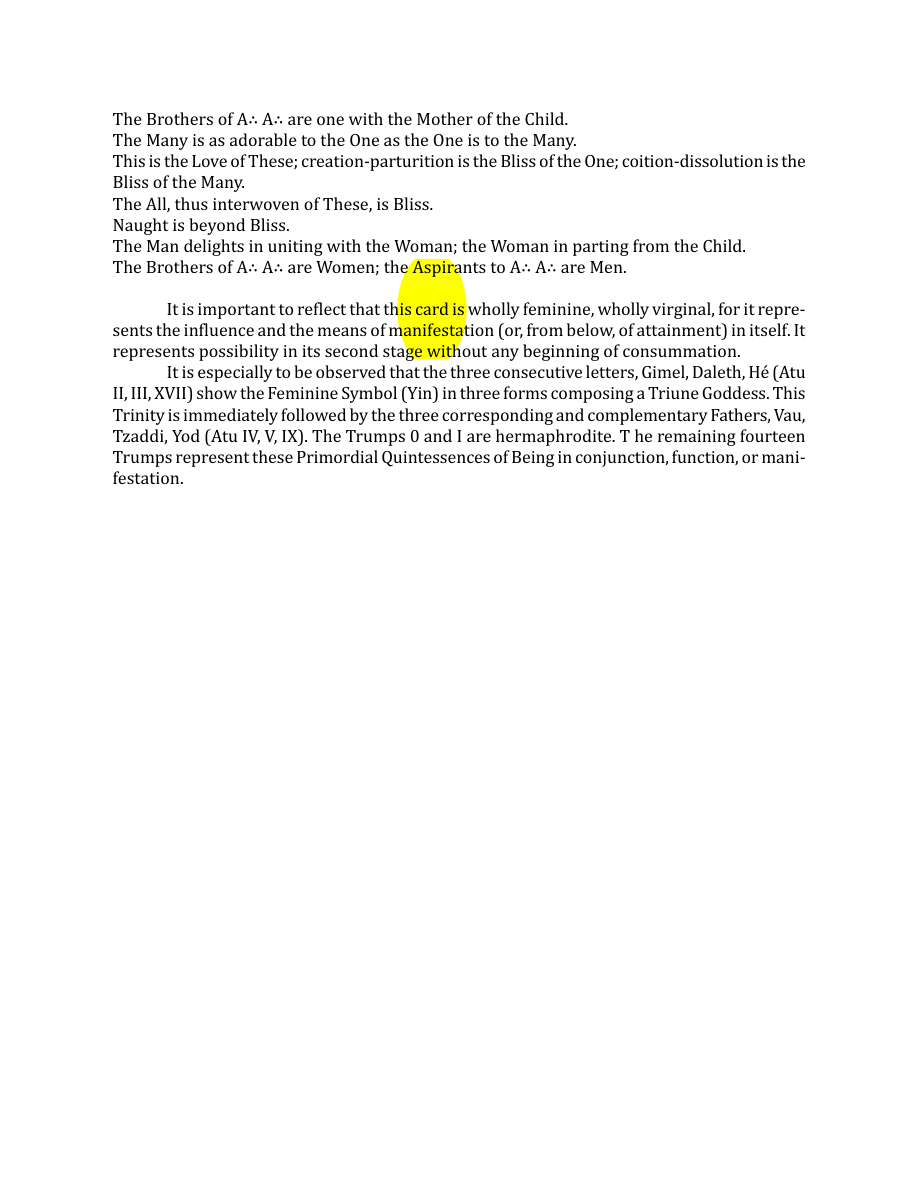 Original scan of The Book of Thoth, PDF page 64