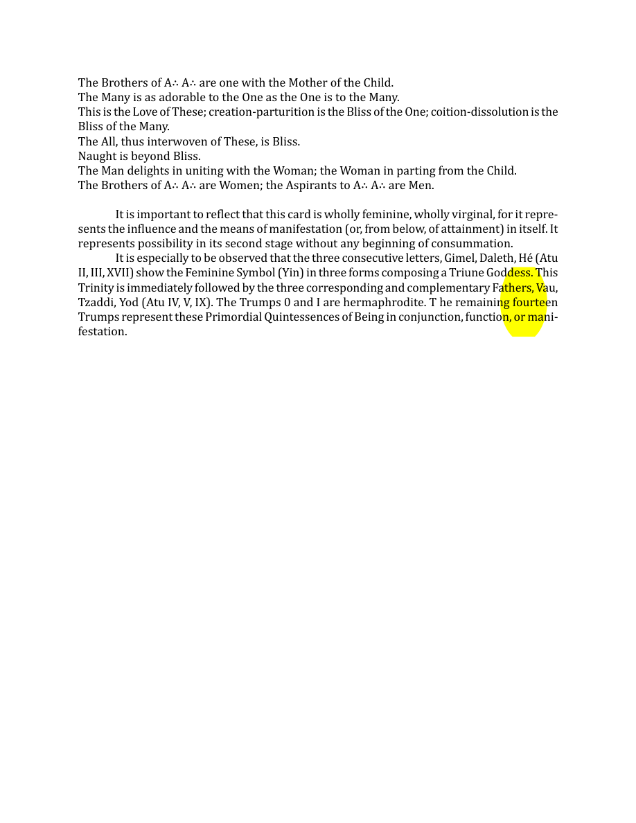 Original scan of The Book of Thoth, PDF page 64