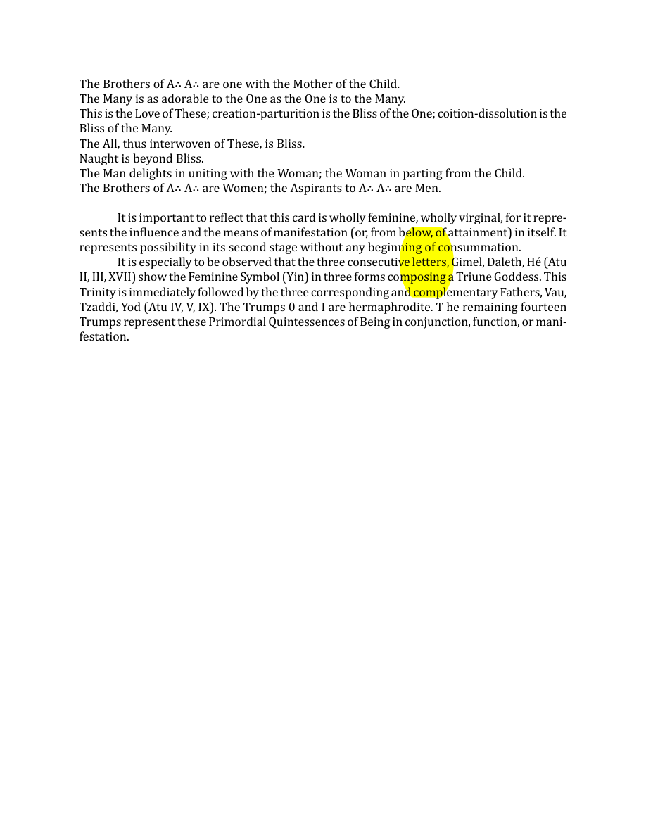 Original scan of The Book of Thoth, PDF page 64
