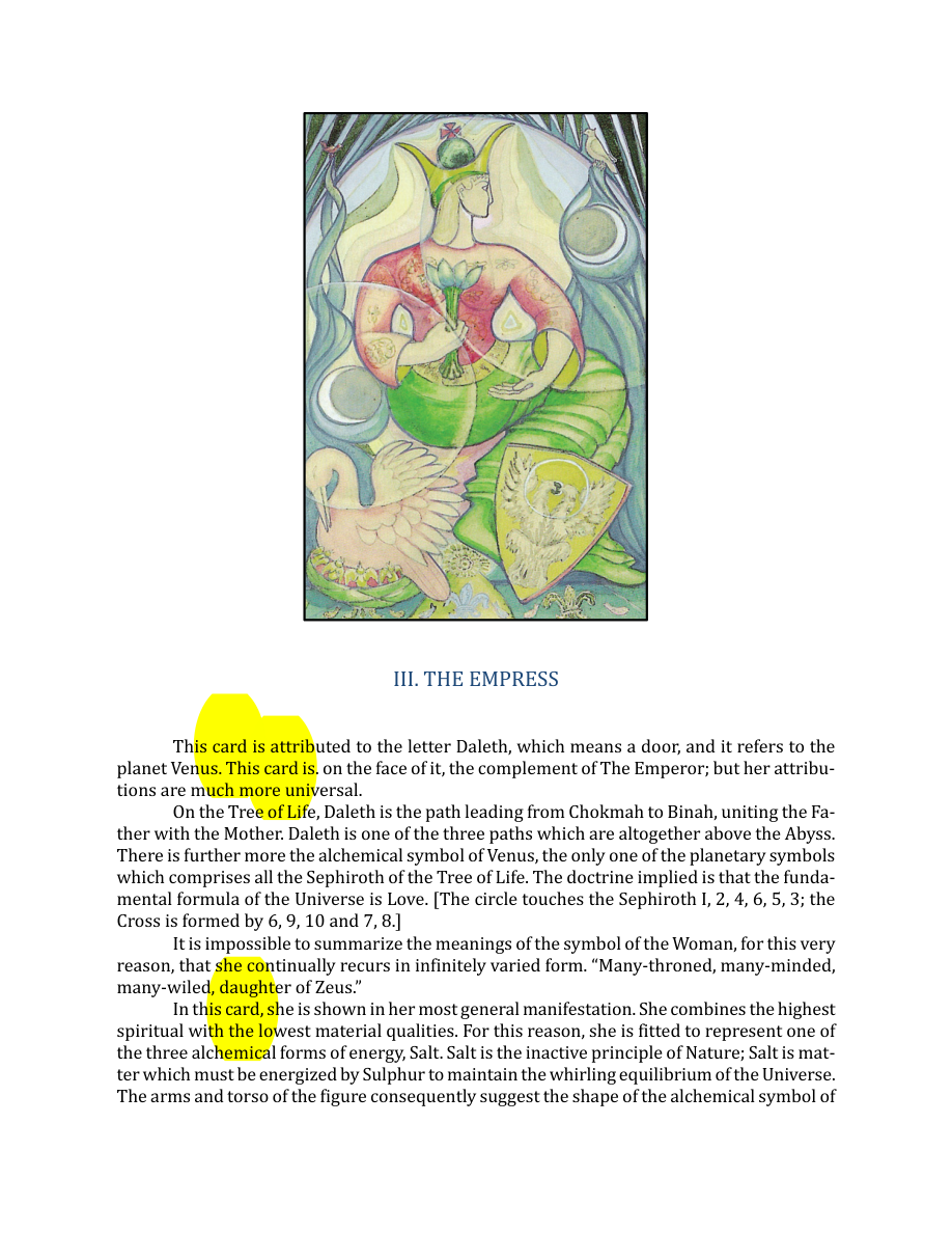 Original scan of The Book of Thoth, PDF page 65