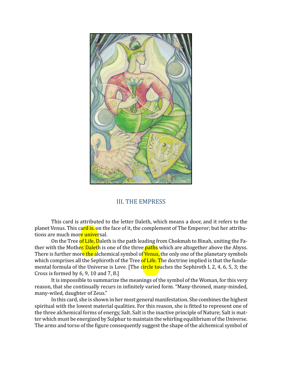 Original scan of The Book of Thoth, PDF page 65