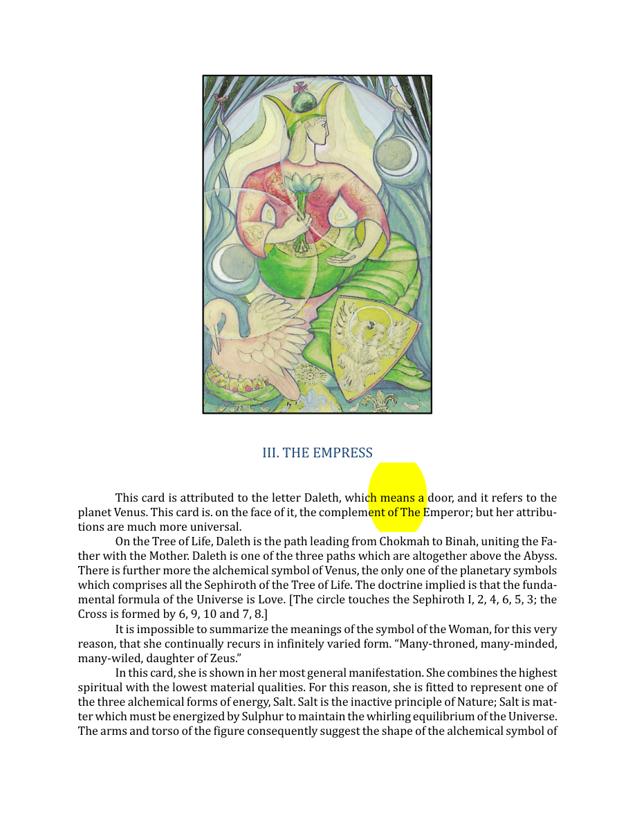 Original scan of The Book of Thoth, PDF page 65